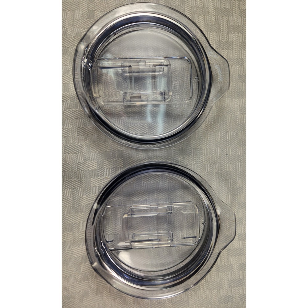 (2) Splash Spill Proof Replacement Lids For Yeti Ozark Trail + All 20 oz Cups